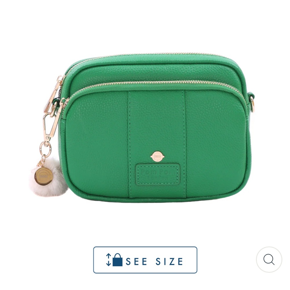 NEW Pom Pom London DISTRICT LINE GREEN original bag TFL LIMITED EDITION kelly - Picture 4 of 4